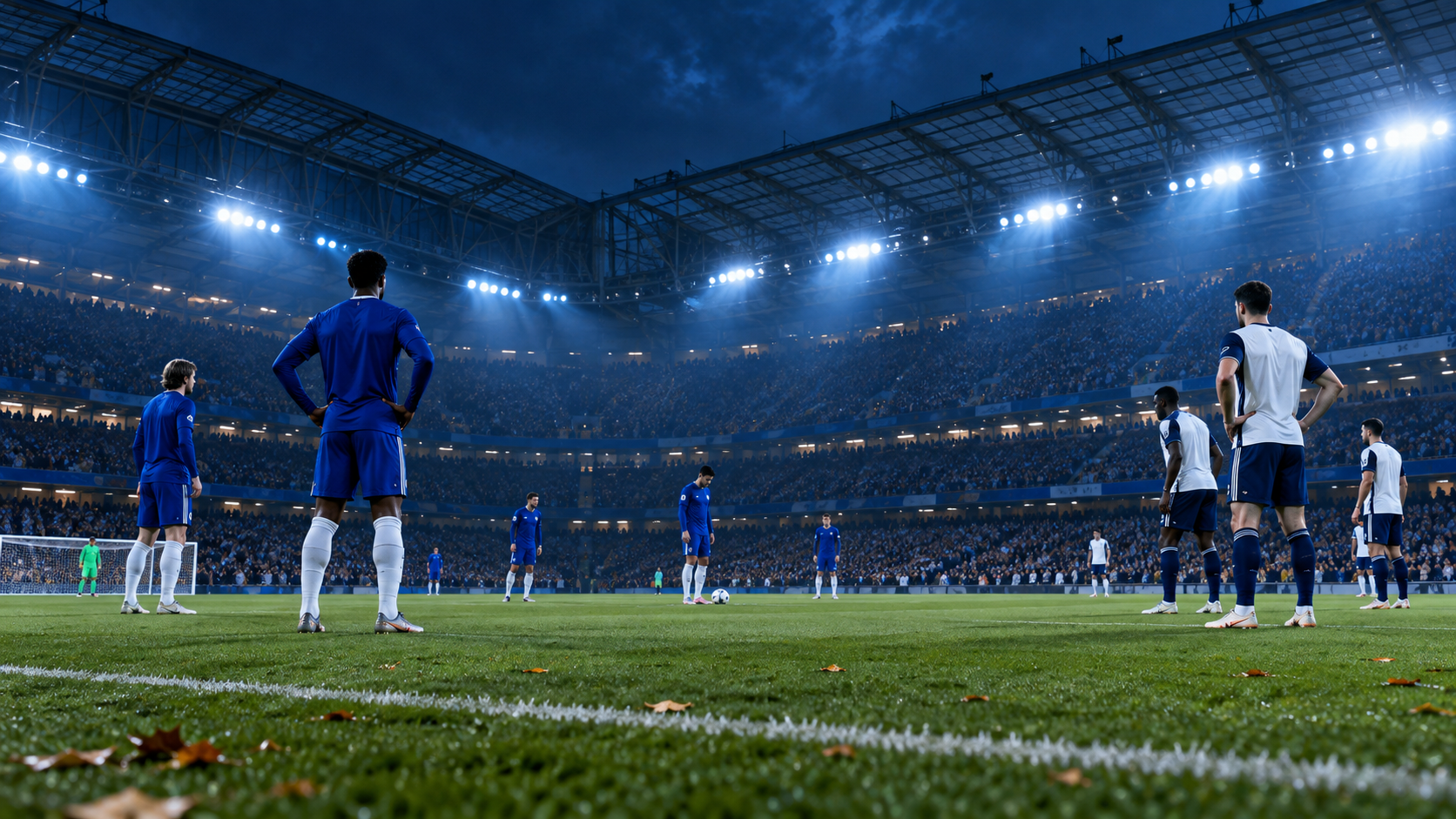 Editorial illustration for Chelsea vs Tottenham preview