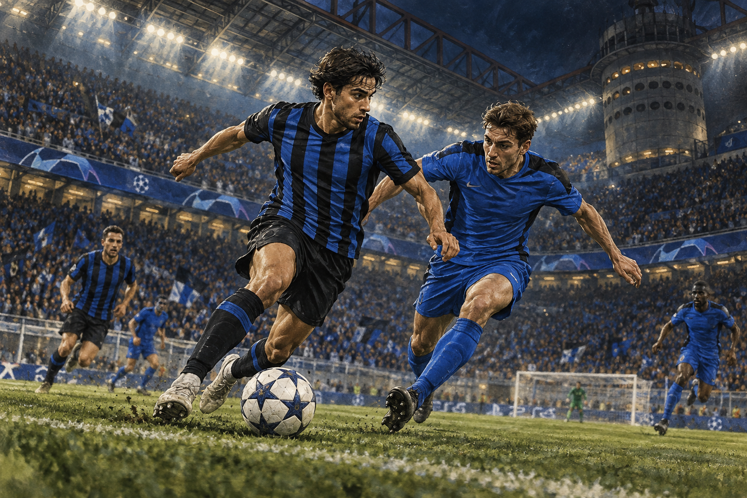 Editorial illustration for Inter vs Club Brugge preview